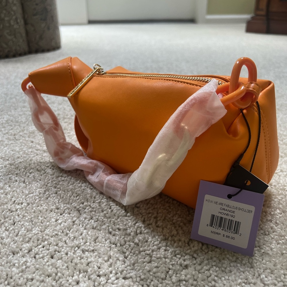 House of Want Orange Purse